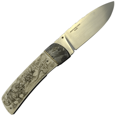 HUNTING KNIVES Macák MACAK mamut/dinosaurus LUX-KNIFE V. - KNIFESTOCK