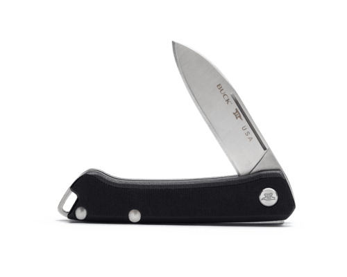 BUCK Saunter, Drop Point, Black Micarta BU-0250BKS - KNIFESTOCK