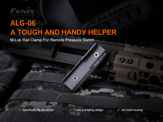 Fenix Úchyt ALG-06 pre káblový spínač na M-LOK - KNIFESTOCK