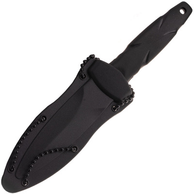 Smith and Wesson Czarny Nóż Boot z Fałszywą Krawędzią - KNIFESTOCK