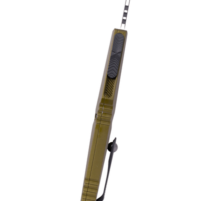 Microtech COMBAT TROODON GEN III BOWIE BLACK STANDARD OD GREEN 1146-1OD - KNIFESTOCK