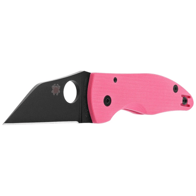 Spyderco MicroJimbo Pink G-10 Schwarze Klinge SPRINT C264GPNBKP - KNIFESTOCK