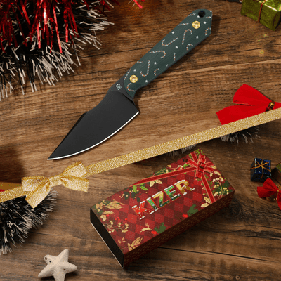 Kizer Mini Harpoon AEB-L G10 -  Xmas edition - KNIFESTOCK