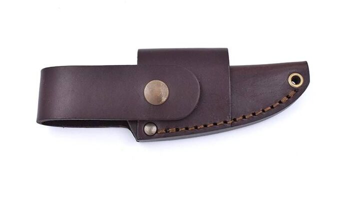 Brisa Necker 70-Mustard micarta 12C27 Scandi Sheath Multicarry 70 BRS-001-9826-1548 - KNIFESTOCK