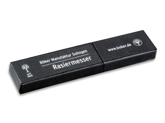 Böker Manufaktur 140905 Rasiermesser Barberette Horn - KNIFESTOCK