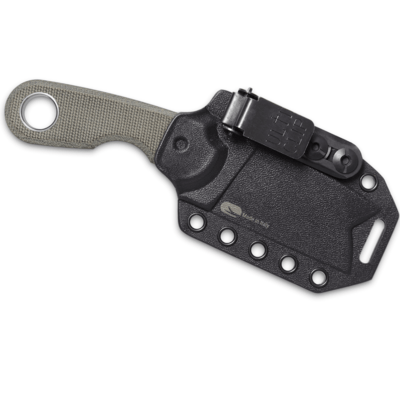 Viper BERUS2 Sheepfoot Black PVD M390, Green Canvas Micarta, Kydex VT4014DCG - KNIFESTOCK