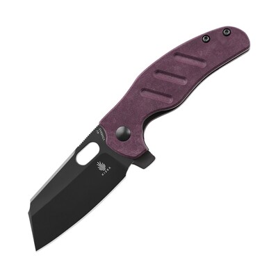 Kizer Mini Sheepdog C01c Liner lock Red Richlite - V3488A5 - KNIFESTOCK