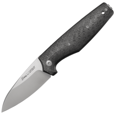 Viper DAN2 Wharncliffe Satin N690Co, Carbon Fiber V5930FC - KNIFESTOCK
