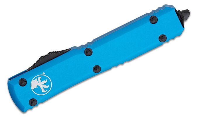 Microtech Ultratech T/E Black P/S Blue 123-2BL - KNIFESTOCK