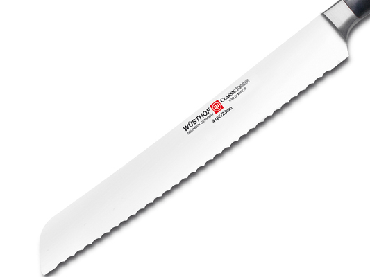 Cuțit de pâine WUSTHOF CLASSIC IKON 23 cm - KNIFESTOCK
