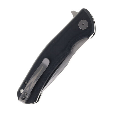 Petrified Fish PF949 Warrior Satin K110 Black G10 PF949DS - KNIFESTOCK