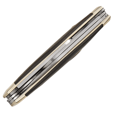 Buck Cadet Ebony Wood 420HC BU-0303BRS2-B - KNIFESTOCK