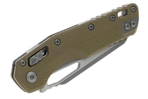 Microtech MSI® S/E Fluted G-10 OD Green Apocalyptic® Standard 210-10APFLGTOD - KNIFESTOCK