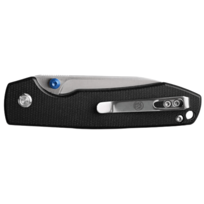 Vosteed Raccoon(Top Liner Lock) 14C28N Satin Black Micarta A2903 - KNIFESTOCK