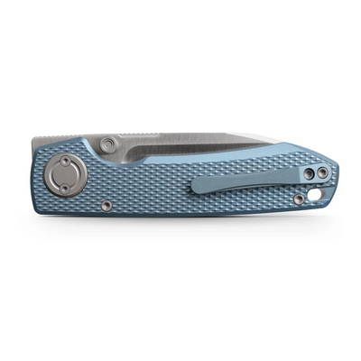 Vosteed Raccoon® V M390 Satin, Kék Titán A4002 - KNIFESTOCK