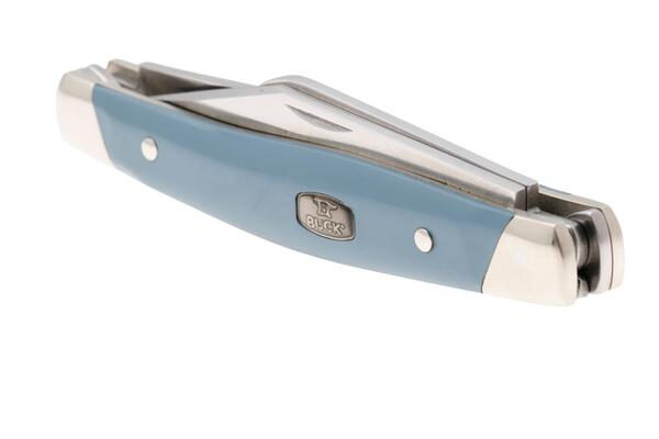 Buck nôž Stockman Blue Synthetic 3 Blade, 420HC BU-301BLS-B - KNIFESTOCK