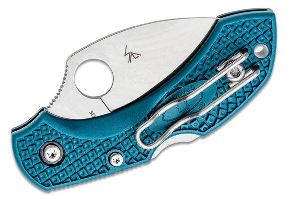 Spyderco Dragonfly 2 Lightweight Blue C28FP2WK390 - KNIFESTOCK