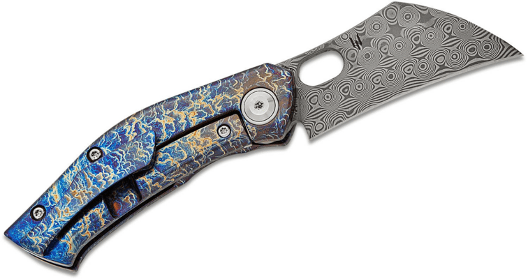 KANSEPT Osprey Damascus Frame Lock K2087A2 - KNIFESTOCK