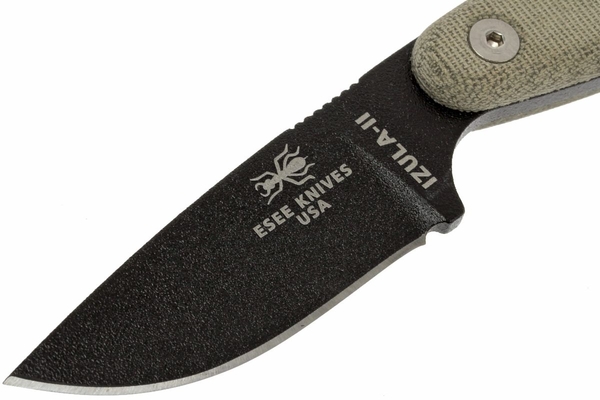 ESEE Knives Izula II noir, IZULA-II-B-CS - KNIFESTOCK