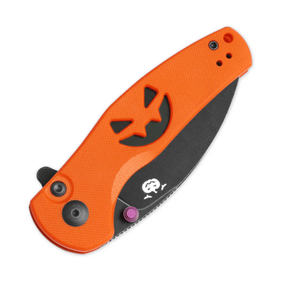 Kizer Halloween Special Button Liner Lock Mini Grouper Azo Nitro V G10 V3669A4 - KNIFESTOCK