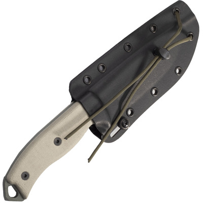 ESEE Knives ESEE-5P-OD-E Olive Drab Drop Point - Glass Breaker Pommel - Black Molded Sheath - KNIFESTOCK