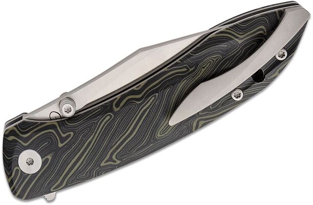 Petrified Fish PFE08 Grow Satin K110 Green Gmascus G10 PFE08GRDMS - KNIFESTOCK