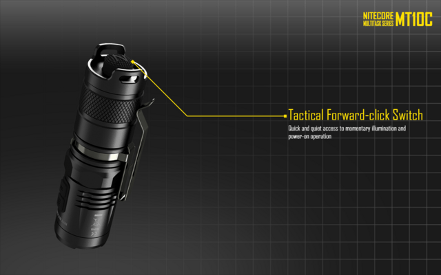 Nitecore flashlight MT10C - KNIFESTOCK
