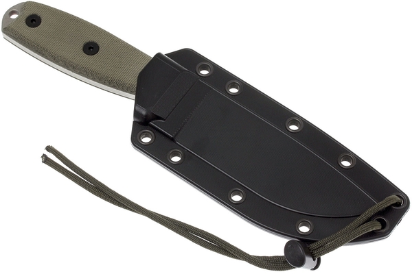 ESEE Knives Modèle 4 Inox 440C 4P-MB-SS avec étui + clip et MOLLE-back - KNIFESTOCK