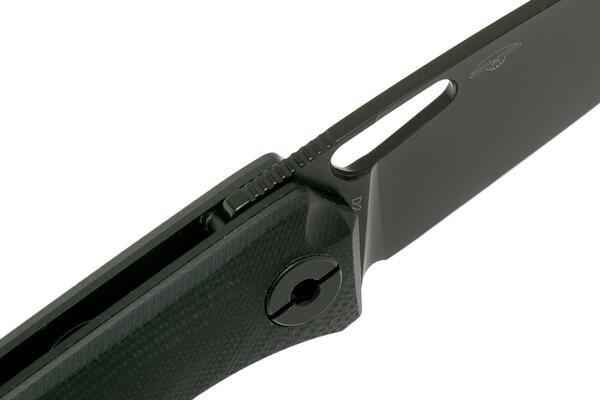 Real Steel Sidus Black G10, Liner Lock D2 RE-7461B - KNIFESTOCK