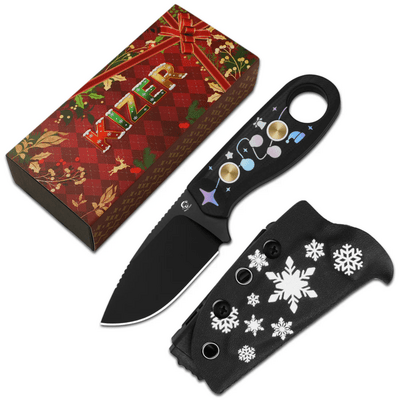 Kizer Beaver D2 G10 -  Xmas edition - KNIFESTOCK