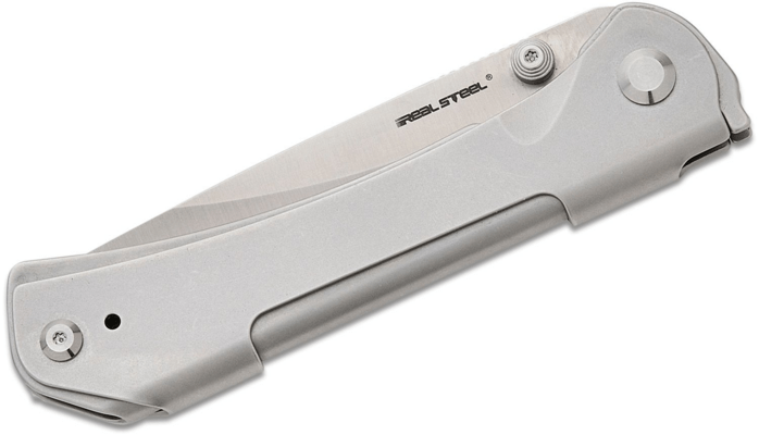 Real Steel Sylph | Double folded steel handle RE-7141 - KNIFESTOCK