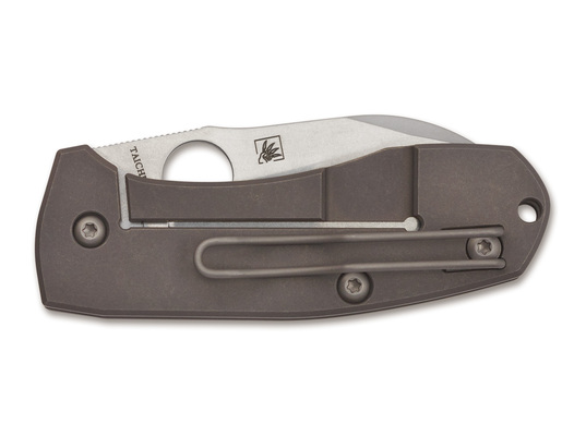 Spyderco TECHNO 2 TITANIUM PLAIN 01SP1012 - KNIFESTOCK