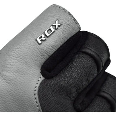 RDX GYM GLOVE LEATHER S14 GRAY M - KNIFESTOCK