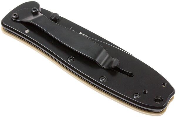 BRK-Esee Zancudo Framelock Tan/Blk D2 BRKR2DTB - KNIFESTOCK