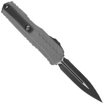 Microtech CYPHER II D/E ЧЕРЕН ПЪЛЕН СЕРРАТИВЕН НАТУРАЛЕН ПРОЗРАЧЕН 1242-3NC - KNIFESTOCK