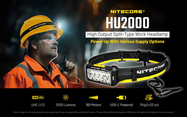 Nitecore HU2000 HU2000 - KNIFESTOCK