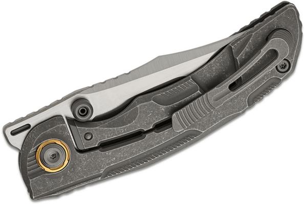 Kizer SLIVER WING (Limited version) S90V Satin Titanium Handles ZX-FK01A4 - KNIFESTOCK