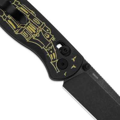 Kizer Drop Bear - Grim Reaper, KNFS Exclusive, Limited Edition 200pcs, Nitro-V, Black Stonewash, G10 - KNIFESTOCK