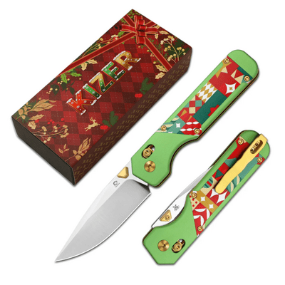 Kizer Militaw S45VN AL &amp; G10 -  Xmas edition - KNIFESTOCK