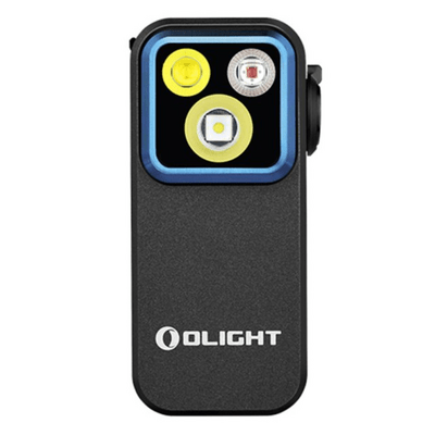 Olight Oclip Pro Rechargeable Flashlight (Black, 500 Lumens) - KNIFESTOCK