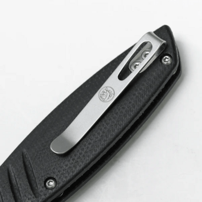 Vosteed Corsair Nitro-V Stonewash Black Micarta CS29NWMK - KNIFESTOCK