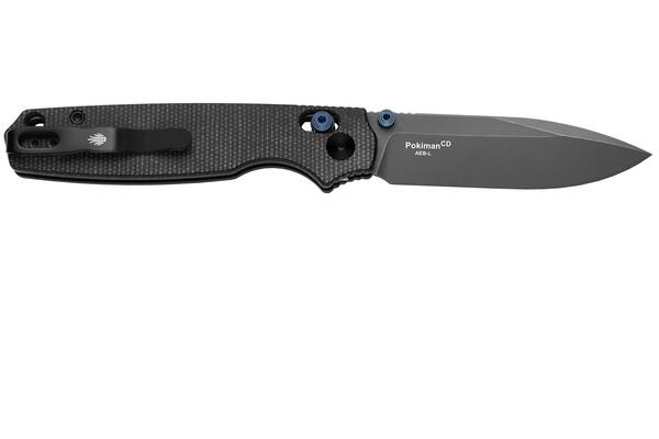 Kizer Pokiman CD AEB-L, Gray Stonewashed, Micarta V3789A1 - KNIFESTOCK