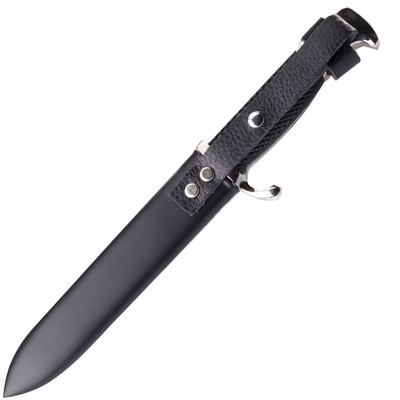 Dague Mil-Tec 15 cm 15396000 noire - KNIFESTOCK