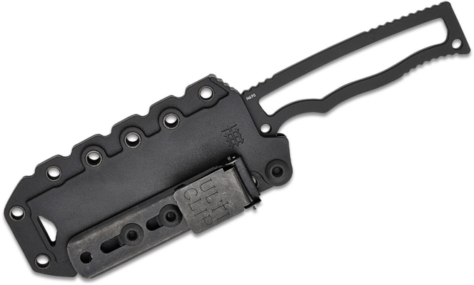 Halfbreed Blades Compact Field Knife - Fixed Blade - Pikal CFK-02 BLK - N690 - KNIFESTOCK