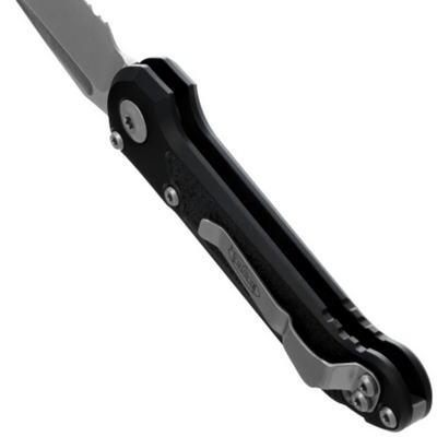 Microtech L.U.D.T.® T/E Gen III Stonewash Osaliselt Saagjas 1136-11 - KNIFESTOCK