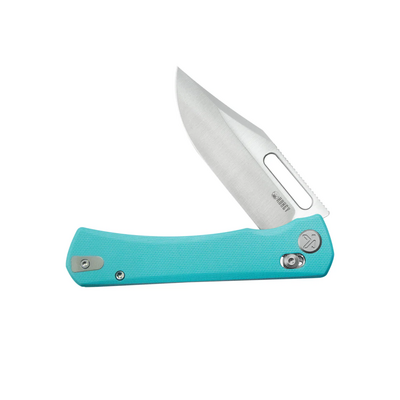Kubey TBO Satin 14C28N ,Tiffany blue G10 KU396B - KNIFESTOCK