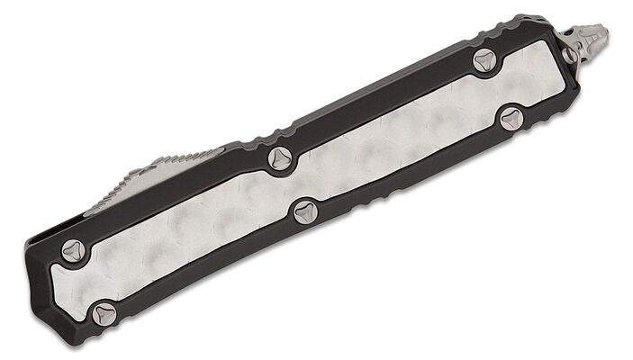 Microtech Makora D/E SS Stonewash STD and STW Brut Inlay 206-10BIS - KNIFESTOCK