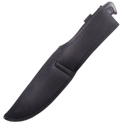 Mil-Tec COUTEAU DE CHASSE M.POIGNÉE EN CAOUTCHOUC BLANK 15386000 - KNIFESTOCK