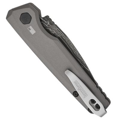 Kershaw AUTO LAUNCH 18 - ALUM GRY/DAM / AUTO LAUNCH 18 - ALUM GRY/DAM K-7551DAM - KNIFESTOCK