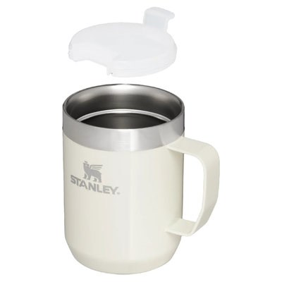 STANLEY The Stay-Hot Camp Mug .23L / 8oz Cream Gloss 10-11444-035 - KNIFESTOCK